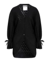 Moschino Woman Cardigan Black Size 6 Cashmere, Virgin Wool