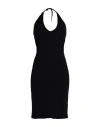 Moschino Woman Cover-up Black Size M Cotton, Elastane In Black