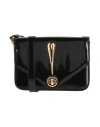Moschino Gone With The Wind Leather Shoulder Bag In Black