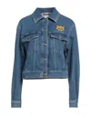 Moschino Denim Outerwear In Blue