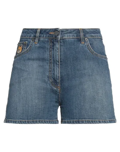 Moschino Denim Shorts In Blue
