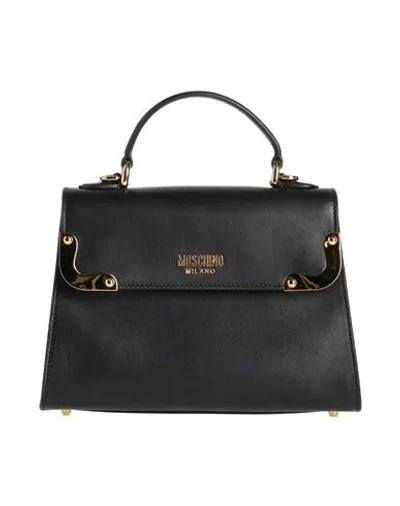 Moschino Woman Handbag Black Size - Leather