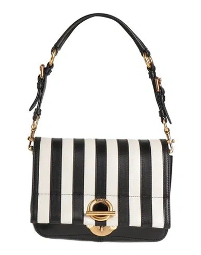 Moschino Woman Handbag Black Size - Leather