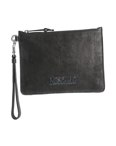 Moschino Woman Handbag Black Size - Leather