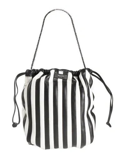 Moschino Woman Handbag Black Size - Leather