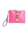 Moschino Woman Handbag Fuchsia Size - Soft Leather In Pink
