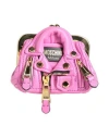 Moschino Woman Handbag Mauve Size - Textile Fibers In White