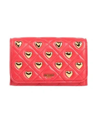 Moschino Woman Handbag Red Size - Leather