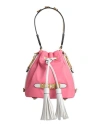 Moschino Woman Handbag Salmon Pink Size - Textile Fibers In Pink