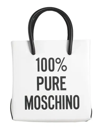 Moschino Bolso Shopping - Blanco In White