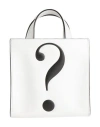 Moschino Logo-embossed Tote Bag In White