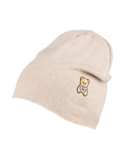 Moschino Woman Hat Beige Size Onesize Wool