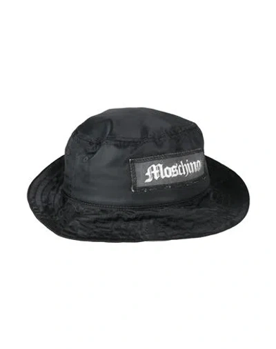 Moschino Woman Hat Black Size L Polyamide