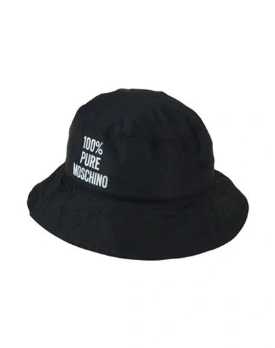 Moschino Woman Hat Black Size L Polyamide