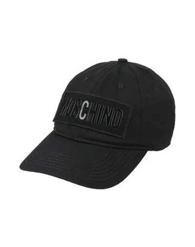 Moschino Woman Hat Black Size Onesize Polyamide, Acetate, Viscose In Black