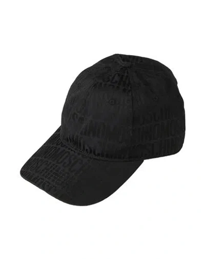 Moschino Woman Hat Black Size Onesize Polyester, Cotton