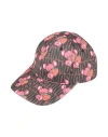 Moschino Woman Hat Brown Size Onesize Polyurethane, Polyester, Cotton In Brown