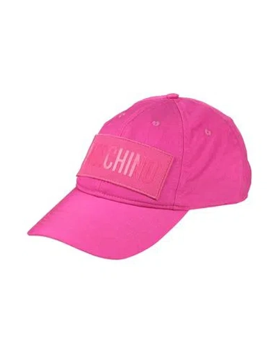 Moschino Woman Hat Magenta Size Onesize Polyamide, Acetate, Viscose