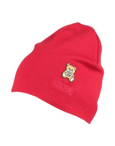 Moschino Woman Hat Red Size Onesize Wool