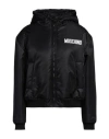 Moschino Woman Jacket Black Size 10 Polyamide
