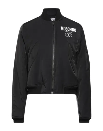 Moschino Jackets In Black