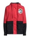 MOSCHINO MOSCHINO WOMAN JACKET RED SIZE 4 POLYAMIDE