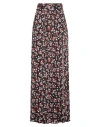 Moschino Woman Maxi Skirt Black Size 10 Viscose In Black