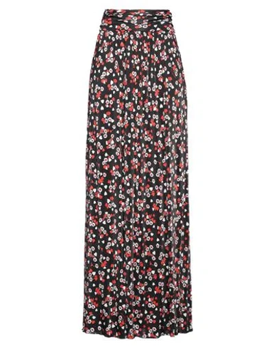 Moschino Woman Maxi Skirt Black Size 10 Viscose