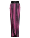 Moschino Woman Maxi Skirt Fuchsia Size 12 Viscose, Elastane, Polyester In Multi