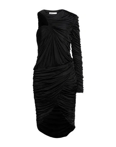 Moschino Woman Midi Dress Black Size 4 Viloft