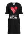 Moschino Woman Mini Dress Black Size 10 Cotton