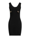 Moschino Minikleid Mit Schloss In Black