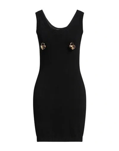 Moschino Minikleid Mit Schloss In Black