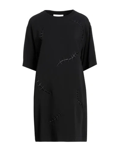 Moschino Woman Mini Dress Black Size 6 Viscose, Elastane