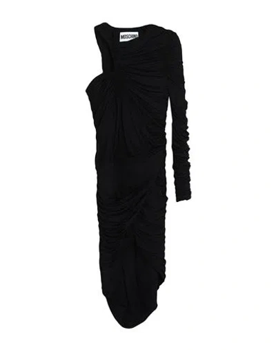 Moschino Woman Mini Dress Black Size 8 Viscose