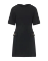 Moschino Woman Mini Dress Black Size 8 Viscose, Elastane