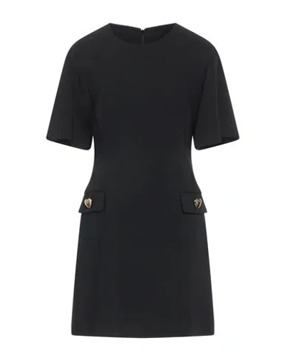 Moschino Woman Mini Dress Black Size 8 Viscose, Elastane