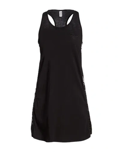 Moschino Woman Mini Dress Black Size L Cotton