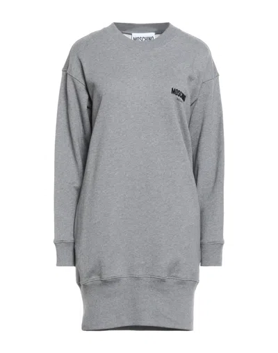 Moschino Short Dresses In Grey