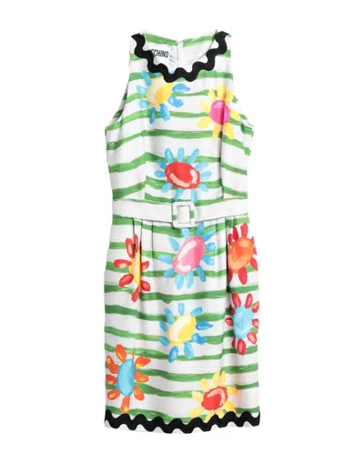 Moschino Short Dresses In Grey