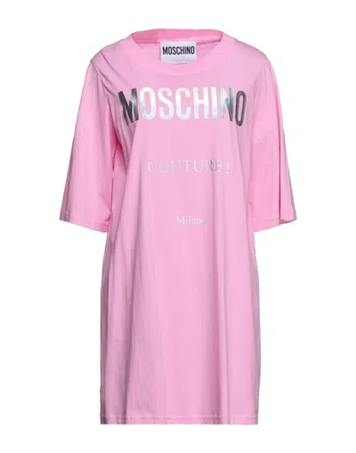 Moschino Short Dresses In Pink