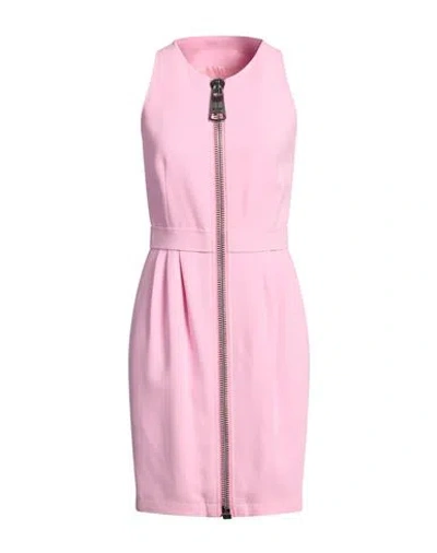 Moschino Woman Mini Dress Pink Size 8 Viscose, Elastane