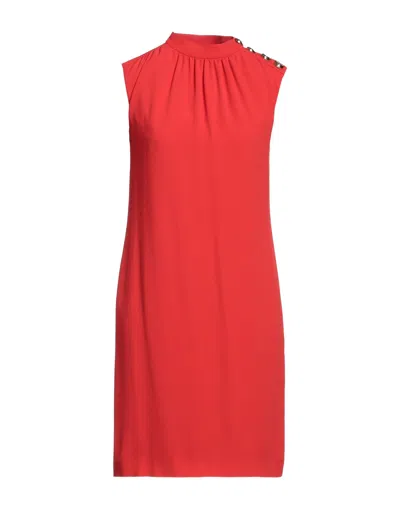 Moschino Short Dresses In Red
