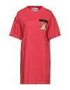 Moschino Woman Mini Dress Red Size 8 Cotton