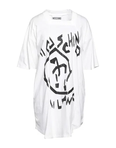 Moschino Short Dresses In White