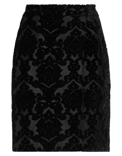 Moschino Mini Skirts In Black