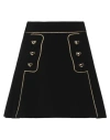 Moschino Technical Fabric Mini-skirt In Black