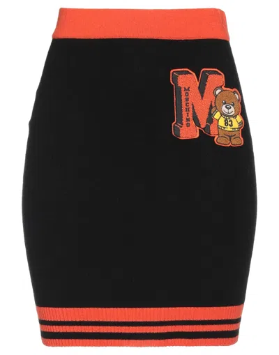 Moschino Mini Skirts In Black