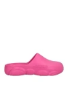 Moschino Woman Mules & Clogs Fuchsia Size 5 Rubber In Pink