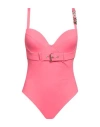 Moschino Woman One-piece Swimsuit Fuchsia Size 12 Polyamide, Elastane In Pink